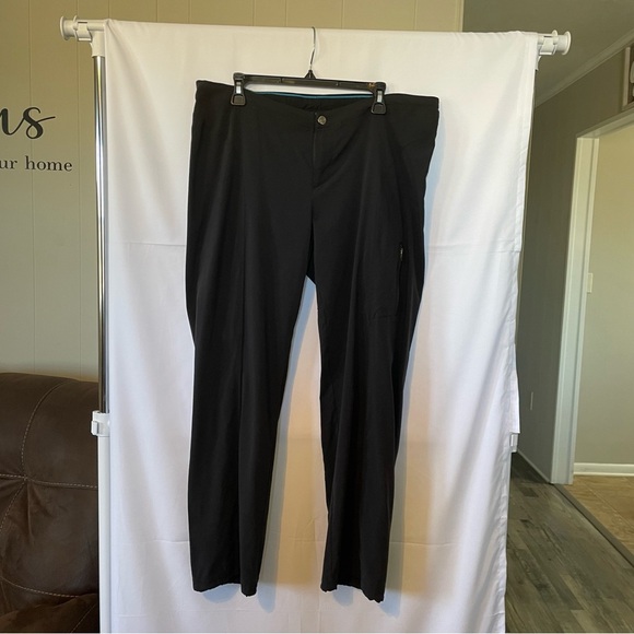 Women’s Columbia Black Track Pants with Elastic Waistband - Picture 1 of 8